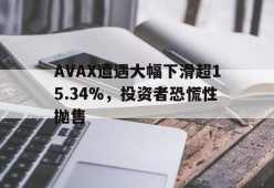 AYX SPORTS-AVAX遭遇大幅下滑超15.34%，投资者恐慌性抛售的简单介绍